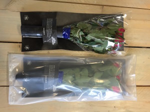"Waterless flower packaging" helps blooms last longer